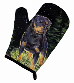 Starry Night Rottweiler Oven Mitt