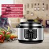 8.5Qt 11-in-1 oval shape electric pressure cooker