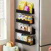 Refrigerator Magnetic Seasoning Bottle Storage Rack