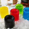 1pc Silicone Shot Glass Ice Molds; Ice Cube Trays For Freezer With 4 Cavities; Ice Shot Glass Mold Reusable Whiskey Glass Ice Cubes; Holds 1oz Each; 1