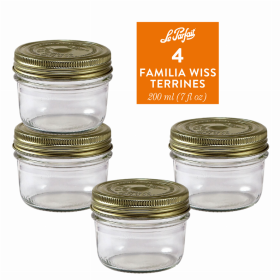 Le Parfait Familia Wiss Terrines (size: 750ml - 24oz)