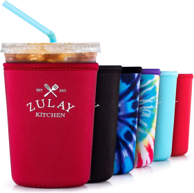 Reusable Iced Coffee Sleeve (Color: MRN)