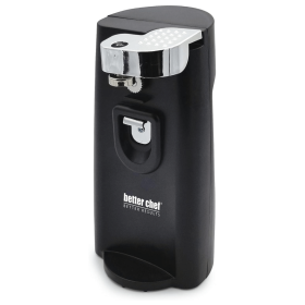 Better Chef Deluxe Tall 3-in-1 Electric Can Opener (Color: Black)