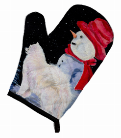 Samoyed Oven Mitt (size: 8.5 x 12)