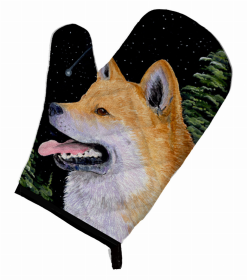 Shiba Inu Oven Mitt (size: 8.5 x 12)