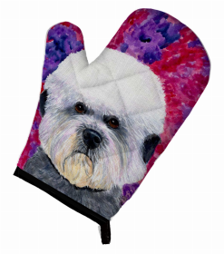 Dandie Dinmont Terrier Oven Mitt (size: 8.5 x 12)