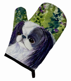 Japanese Chin Oven Mitt (size: 8.5 x 12)