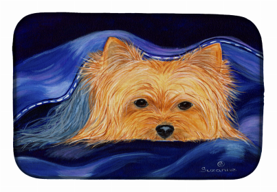 Yorkie Dish Drying Mat (size: 14 x 21)