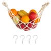 Fruit Hammock Fruit Basket Hanging Fruit Basket for Potato Storage