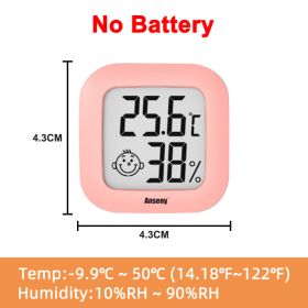 Mini LCD Digital Thermo-Hygrometer Humidity Temperature (Color: white2)