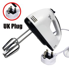 Multifunctional 7 Speed Mini Mixer Electric Food Blender Handheld Mixer (Color: UK Plug)