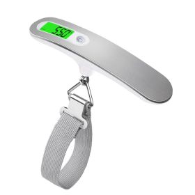 Digital Luggage Scale 50kg Portable LCD Display Electronic Scale Suitcase Travel Bag (Ships From: China, Color: 50KG)