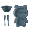 1pc Bear Shaped Dinner Plate Set