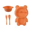 1pc Bear Shaped Dinner Plate Set