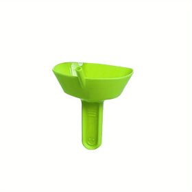 New Drip-Proof Popsicle Frozen Treats Rack Popsicle Holder With Straw (Color: Green)