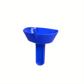 New Drip-Proof Popsicle Frozen Treats Rack Popsicle Holder With Straw (Color: Blue)