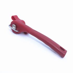 1pc Easy-to-Use Multifunctional Can Opener - Opens Cans, Bottles (Color: Red)