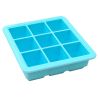 1pc Silicone Ice Tray; Food Grade Silicone Ice Cube Ice Box With Lid; Ice Mold For Complementary Food