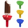 New Drip-Proof Popsicle Frozen Treats Rack Popsicle Holder With Straw