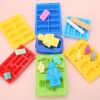 1pc 6 Styles Ice Cube Mold Building Blocks Ice Tray Silicone Mold Ice Cube