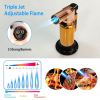 Culinary Butane Torch Lighter Refillable Blow Torch Kitchen Cooking BBQ Torch