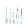 Silicone Cook Utensils;  5 Piece Kitchen Cooking Set