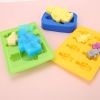 1pc 6 Styles Ice Cube Mold Building Blocks Ice Tray Silicone Mold Ice Cube