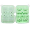 Cute Teddy Bear Ice Cube Making Mold For Refrigerator Ice Cube  To Make Frozen