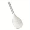 New Multi-functional Large Filter Spoon Kitchen Long Handle With Clip Colander