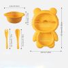 1pc Bear Shaped Dinner Plate Set