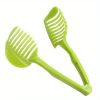 Tomato Slicer Lemon Cutter; Round Fruits Vegetable Cutting Tools  Handheld Tongs