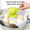 Tomato Slicer Lemon Cutter; Round Fruits Vegetable Cutting Tools  Handheld Tongs