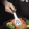 Non-Slip Stainless Steel Food Tongs  Cooking Tools Kitchen Accessories