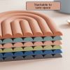 1pc Rainbow Silicone Heat Insulation Pad Heat Resistant For Pots And Pans