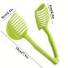 Tomato Slicer Lemon Cutter; Round Fruits Vegetable Cutting Tools  Handheld Tongs