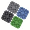 1pc Fairy Ball Ice Tray Ice Ball Mold Whiskey Silicone Ice Box Silicone Ice Tray Ice Ball With Funnel Integrated